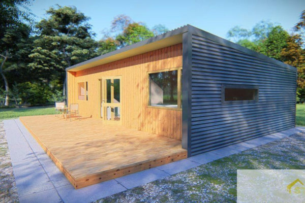 Каркасный дом 6×10м